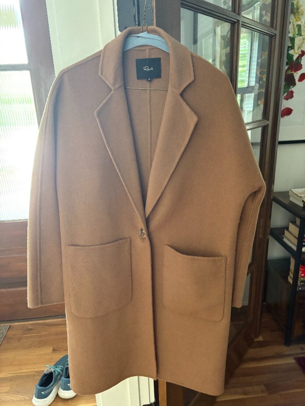 Rails camel coat size xs